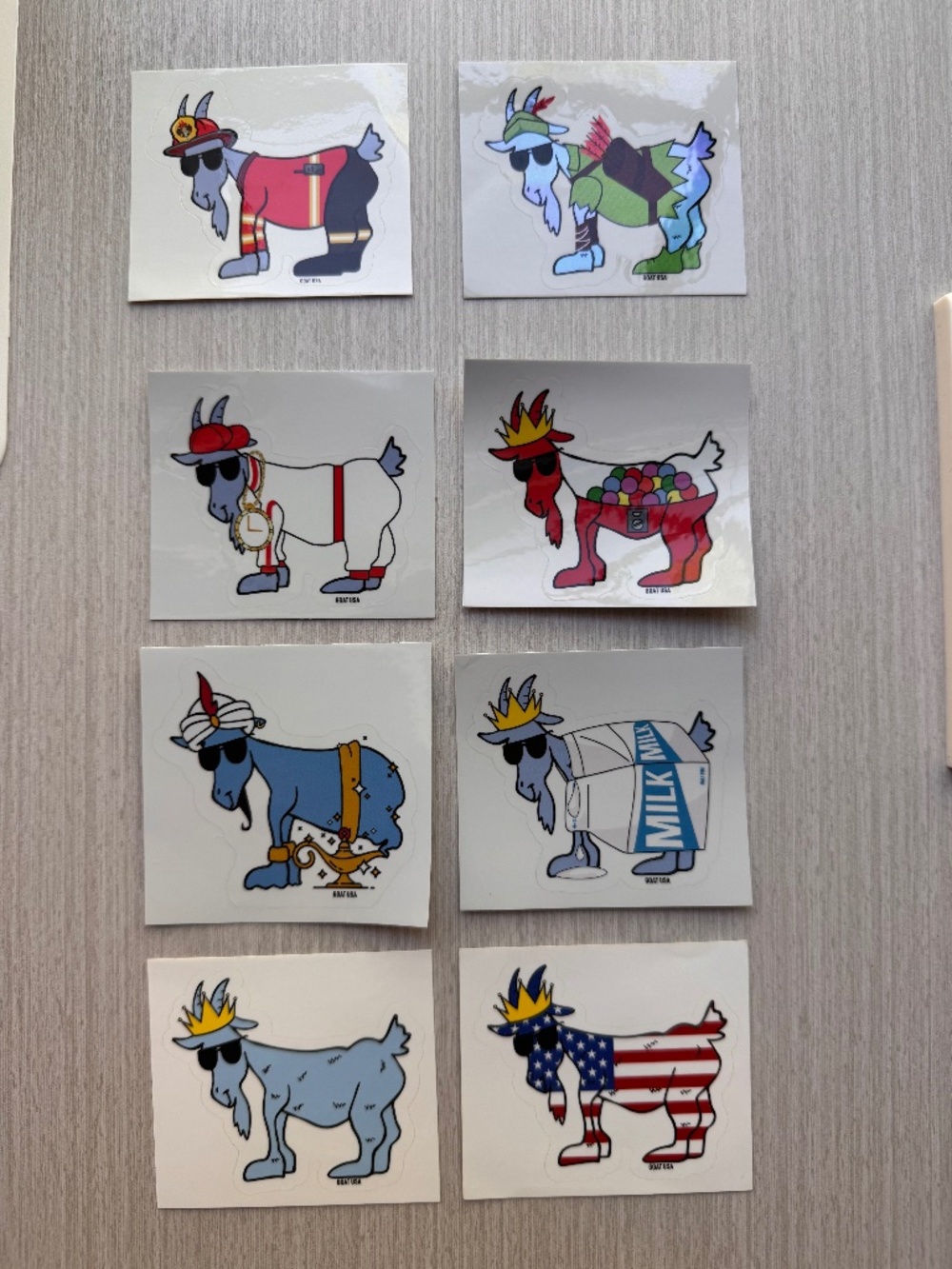 GOAT STICKER SET